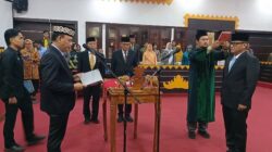 Sahh..!! Drs. Ahmad Hariyanto, MM. Resmi Dilantik Sebagai Sekda Definitif Oleh Walikota Metro.